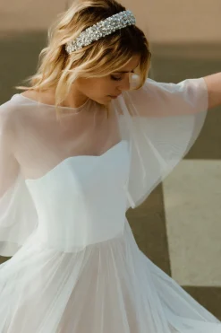 Showroom Only: Kurzes Tüll-Cape – Lukida Selected>noni Best