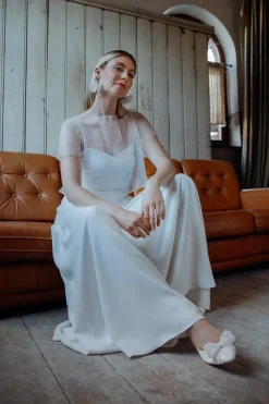 Showroom Only: Perlen-Braut Top – Rubia Selected><noscript><img width=