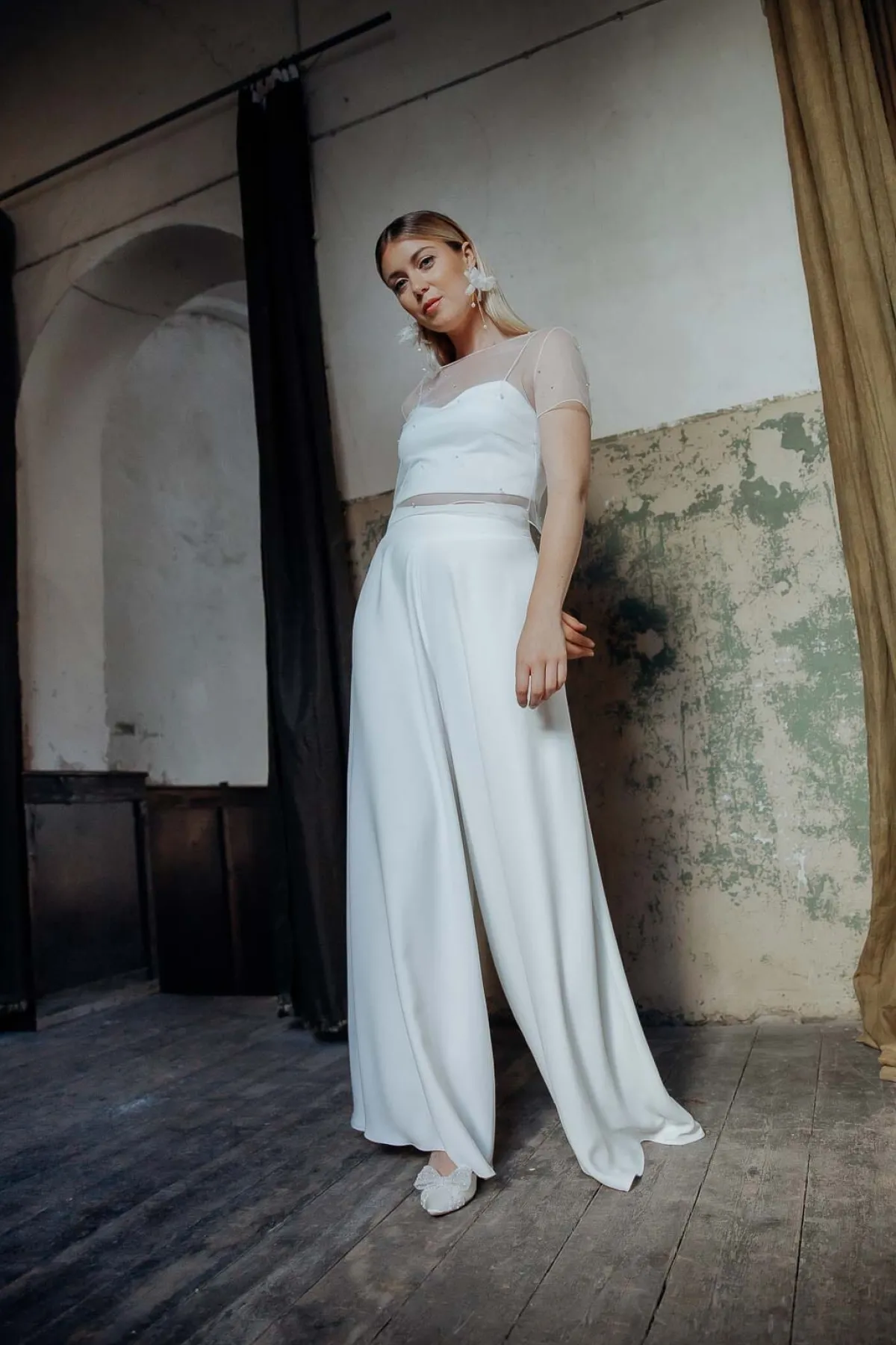 Showroom Only: Perlen-Braut Top – Rubia Selected>noni Best