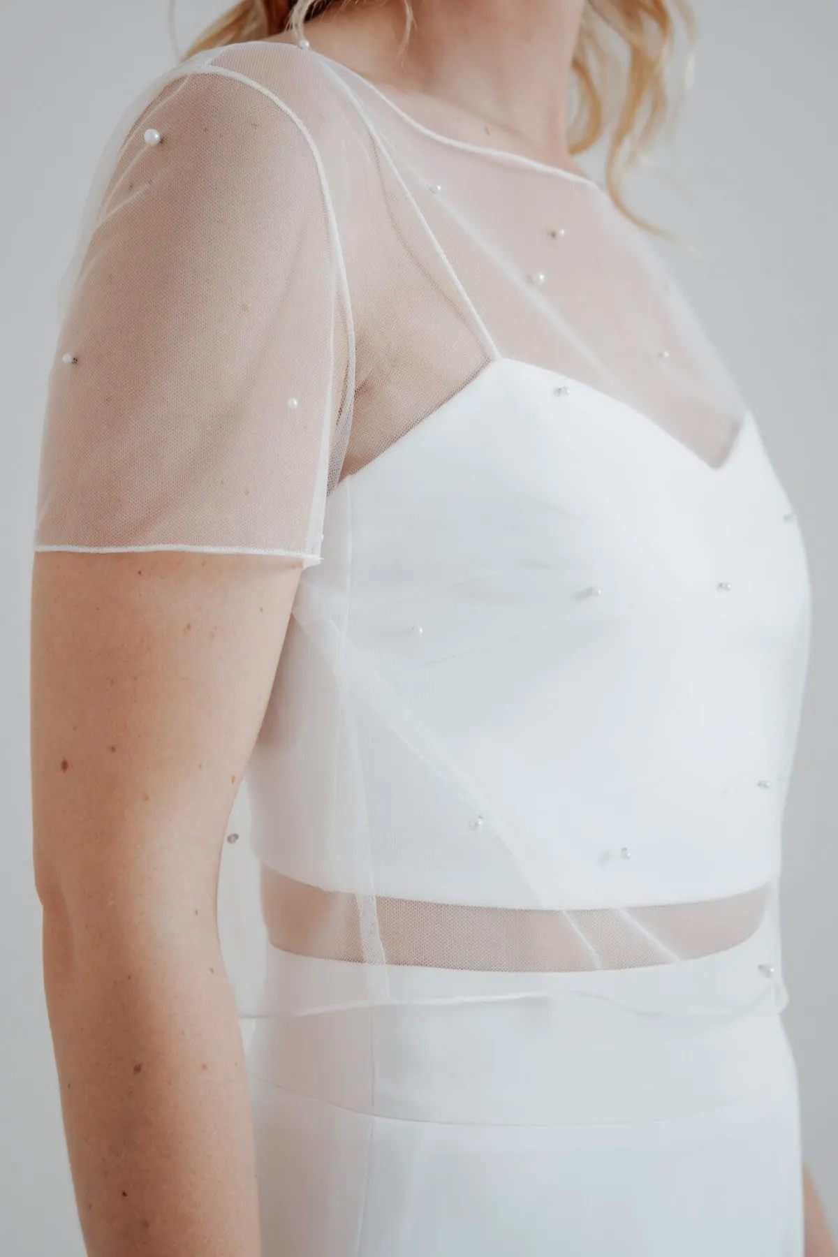 Showroom Only: Perlen-Braut Top – Rubia Selected>noni Best