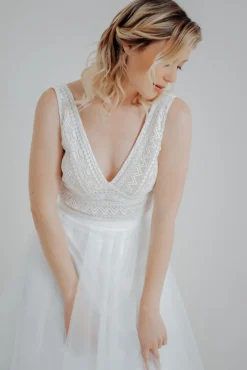 Showroom Only: Ärmelloses Top mit tiefem Ausschnitt – Jala Selected><noscript><img width=