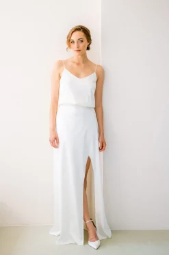 Showroom Only: Satin Braut Top – Minoa Selected><noscript><img width=