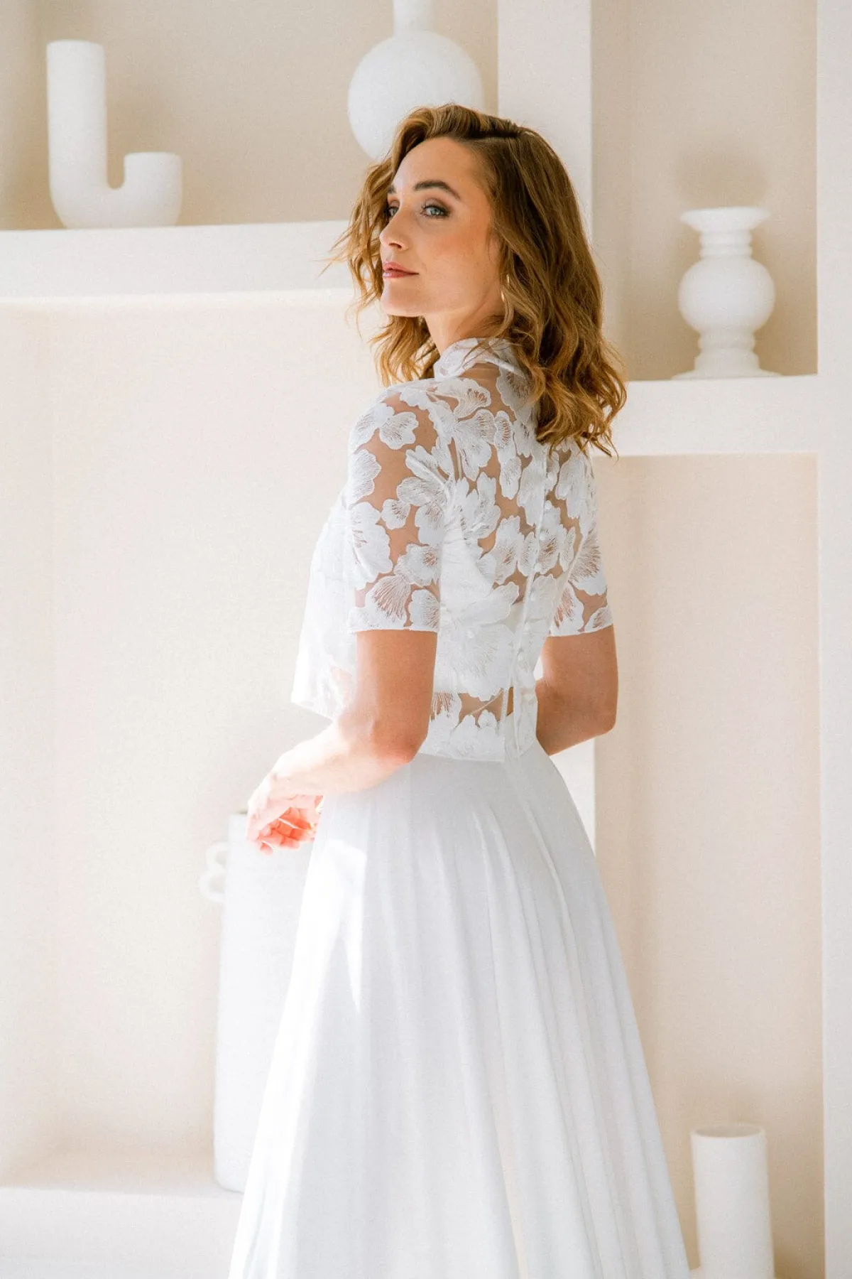 Showroom Only: Stehkragentop – Cales Selected>noni Discount