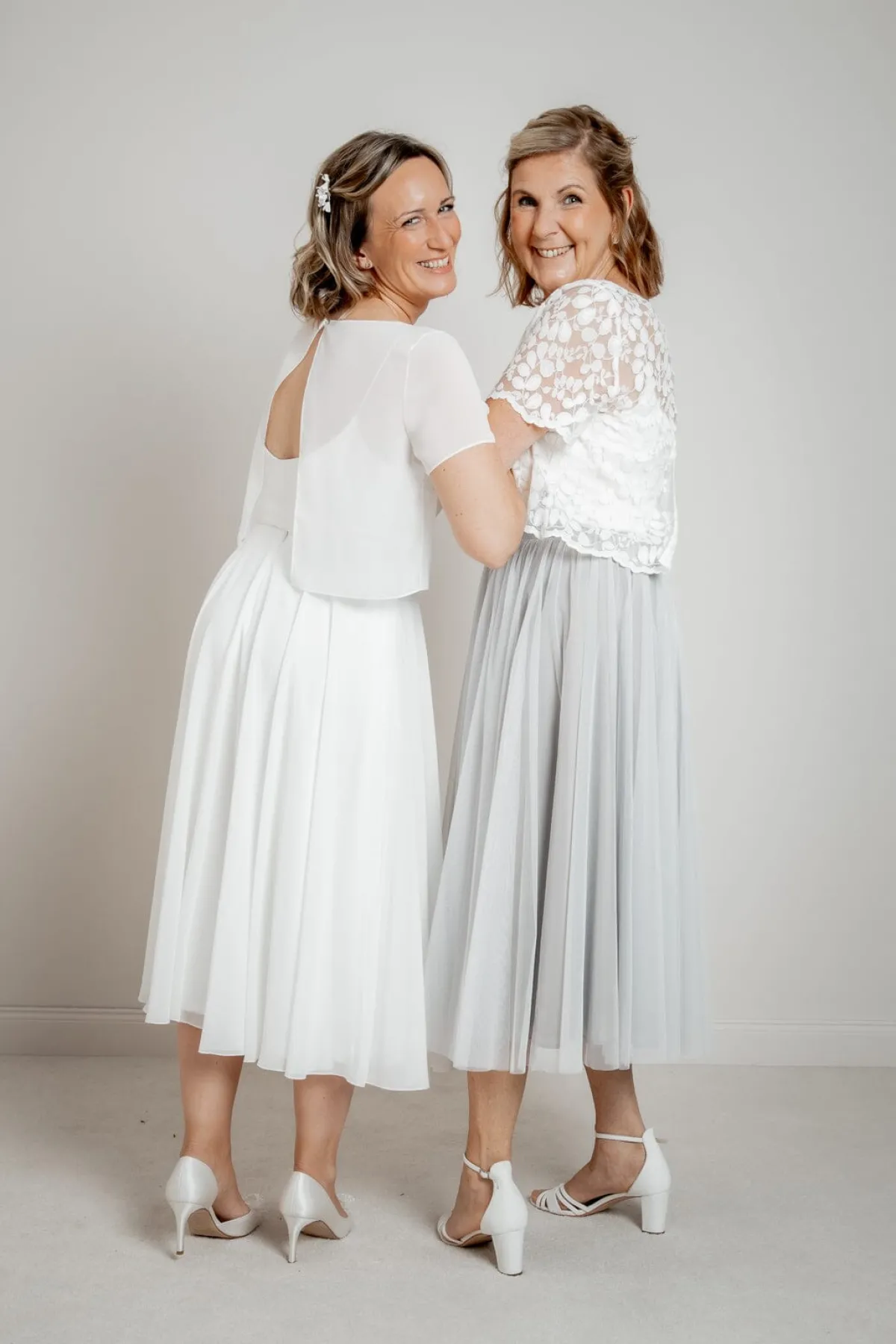 Showroom Only: Tüllrock in Grau – Maris Midi Selected>noni Online