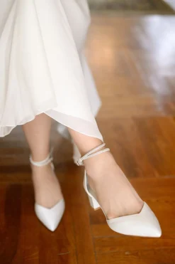 Spitze Brautschuhe – Inez Ivory Satin | G.Westerleigh>G. Westerleigh Hot