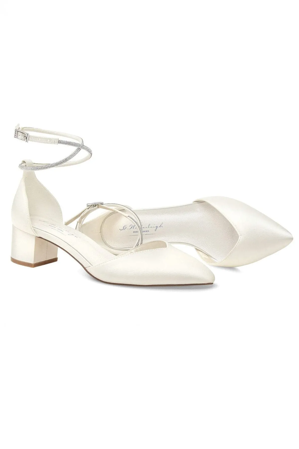 Spitze Brautschuhe – Inez Ivory Satin | G.Westerleigh>G. Westerleigh Hot