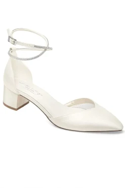 Spitze Brautschuhe – Inez Ivory Satin | G.Westerleigh><noscript><img width=