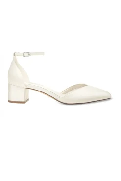 Spitze Brautschuhe – Inez Ivory Satin | G.Westerleigh><noscript><img width=