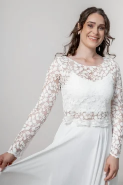 Spitzentop aus Botanik-Spitze für die Hochzeit – Norine>noni Online