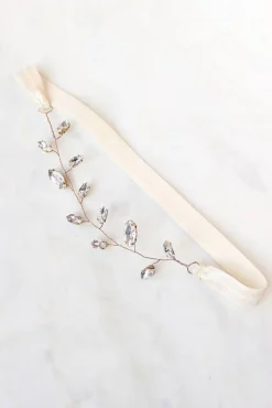 Strumpfband im Boho Glam Stil mit Strasskristallen – Tempête>Davie & Chiyo Best