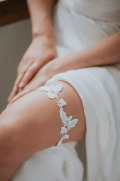 Strumpfband, schlicht und modern, Botanik Stil – Tempête><noscript><img width=