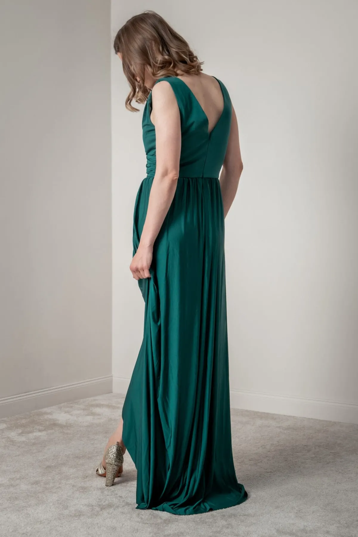 Tiefgrünes Brautjungfernkleid |>Eliza & Ethan Hot