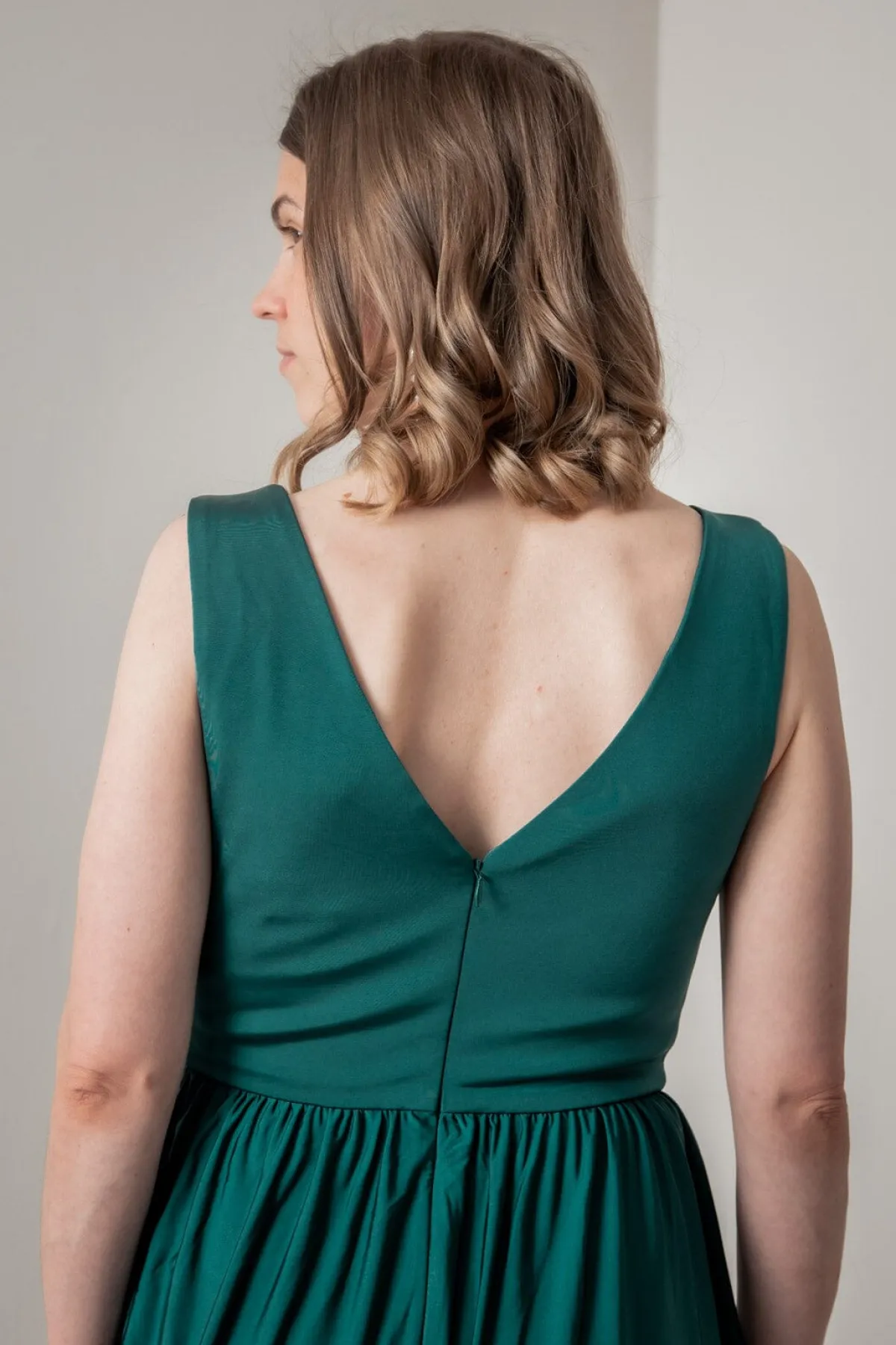 Tiefgrünes Brautjungfernkleid |>Eliza & Ethan Hot