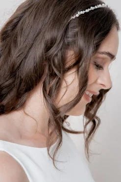 Verziertes Braut Diadem>Weise Hot