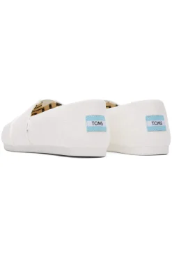 Weiße Espadrilles aus recycelter Baumwolle – Alpargata><noscript><img width=