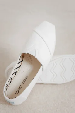 Weiße Espadrilles aus recycelter Baumwolle – Alpargata><noscript><img width=