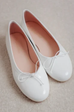 Weisse Ballerinas - NICOLE Douce Blanco><noscript><img width=