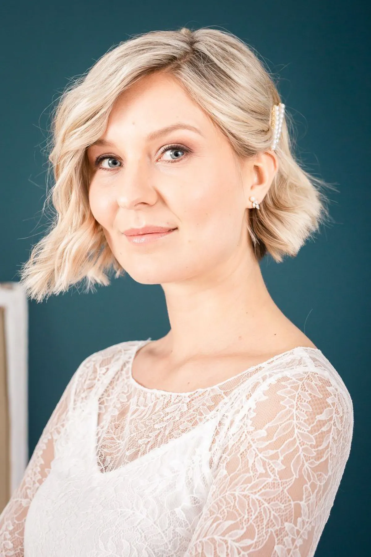 Zierliche Braut Ohrstecker mit Kristallen und Perlen - Simply Delightful>Juvelan Discount