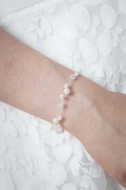 Zweireihiges Armband mit Perlenverzierung>Weise Clearance